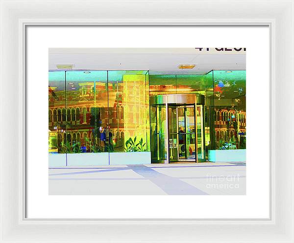 Brisbane CBD - Framed Print