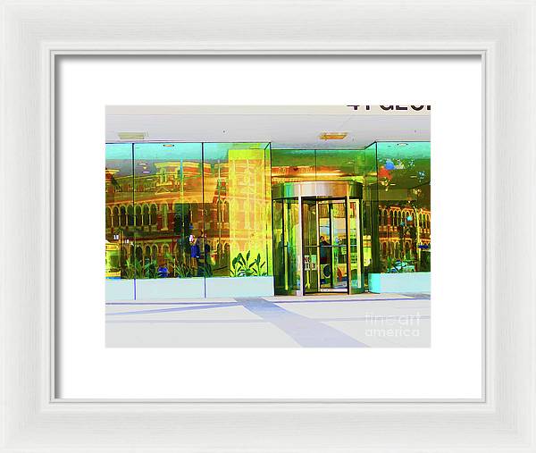 Brisbane CBD - Framed Print