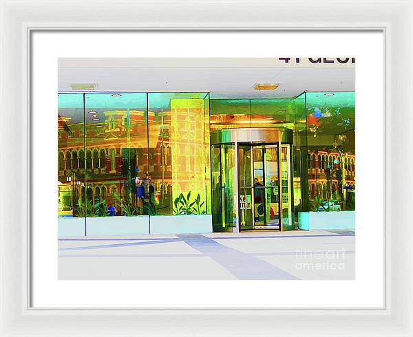 Brisbane CBD - Framed Print