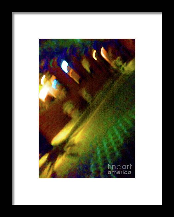 Brisbane city abstract 1 - Framed Print