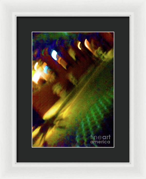 Brisbane city abstract 1 - Framed Print