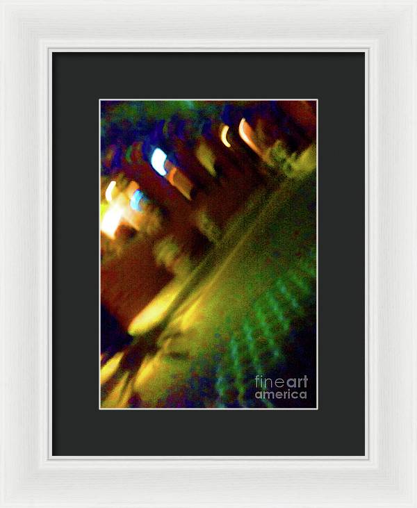 Brisbane city abstract 1 - Framed Print