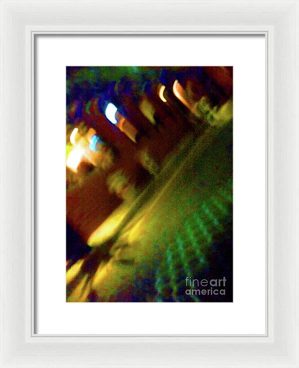 Brisbane city abstract 1 - Framed Print