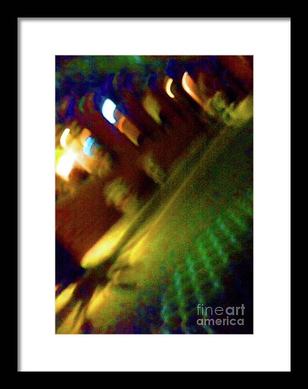 Brisbane city abstract 1 - Framed Print