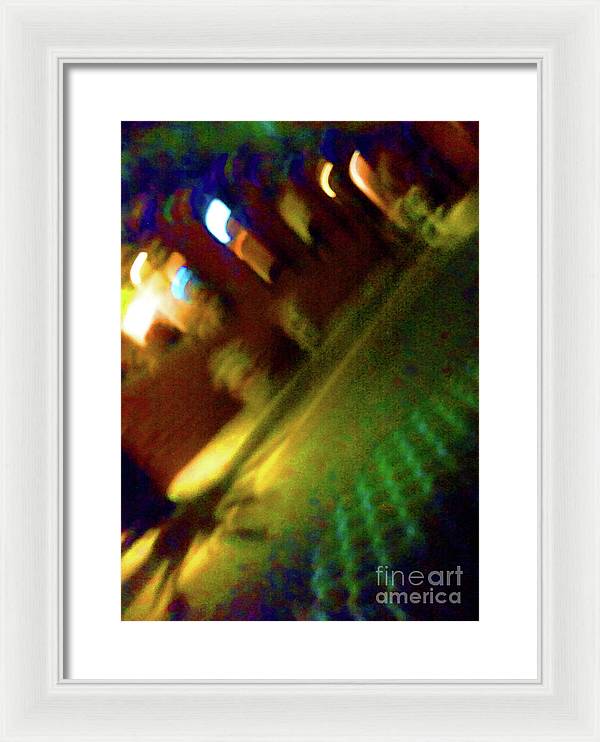 Brisbane city abstract 1 - Framed Print