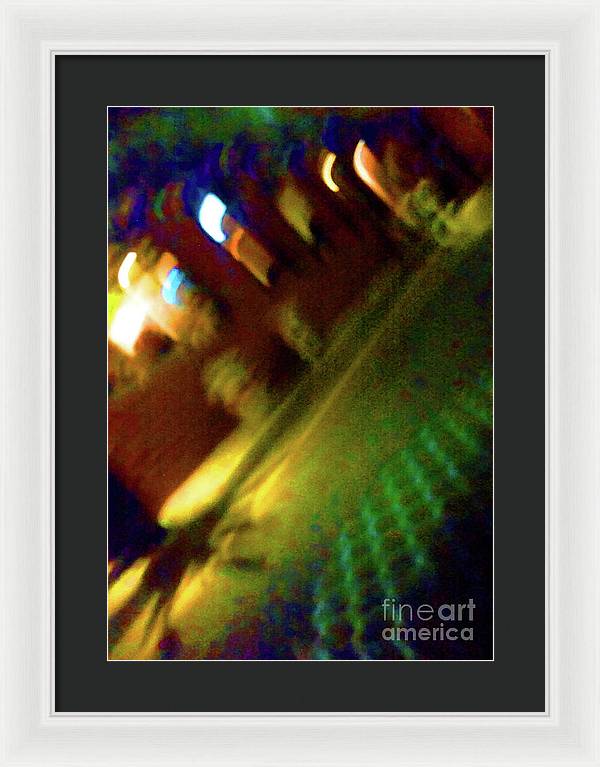 Brisbane city abstract 1 - Framed Print