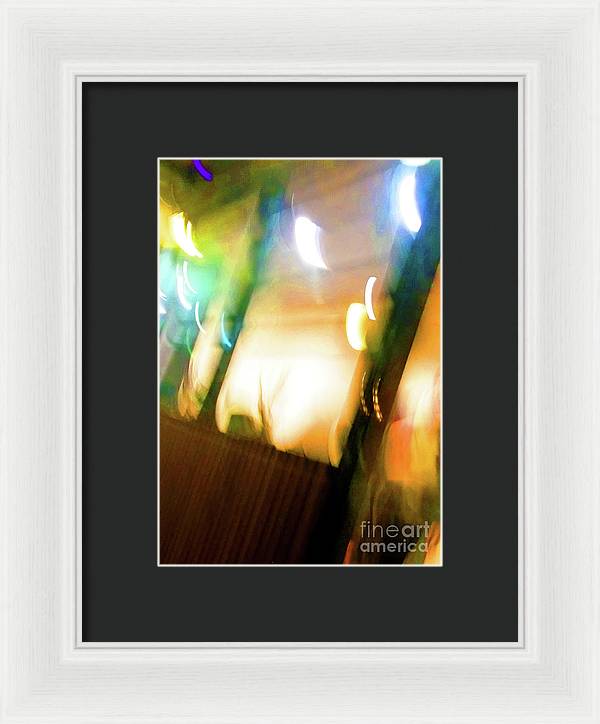 Brisbane city abstract 2 - Framed Print