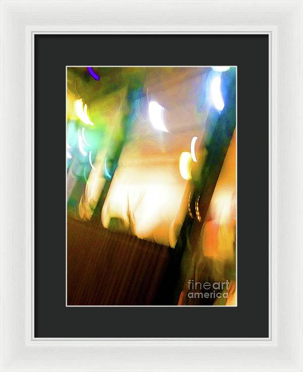 Brisbane city abstract 2 - Framed Print