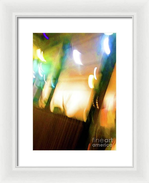 Brisbane city abstract 2 - Framed Print