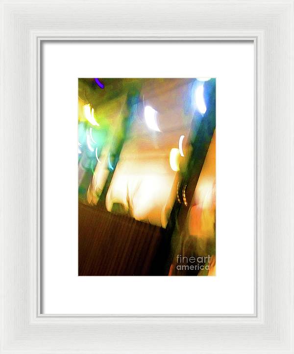 Brisbane city abstract 2 - Framed Print