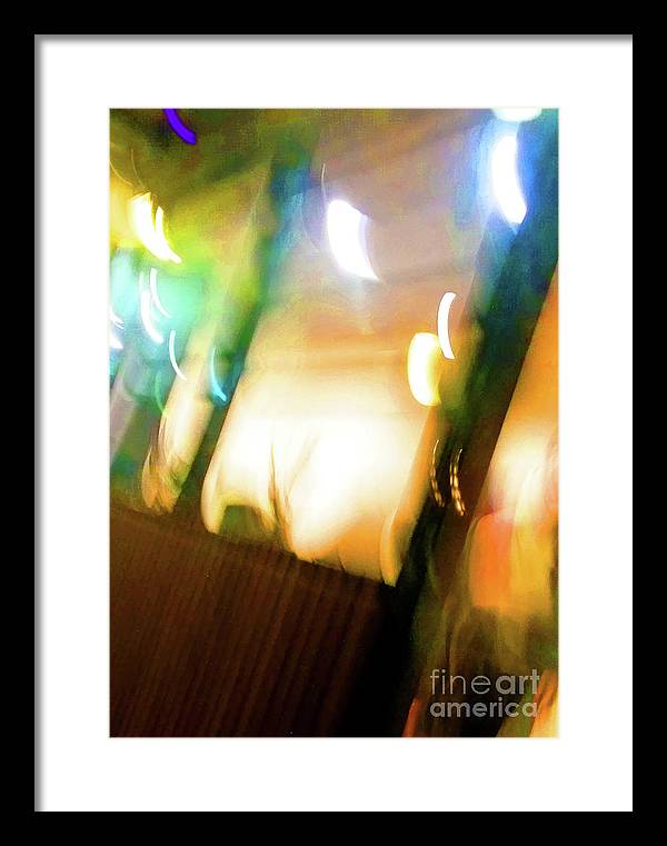 Brisbane city abstract 2 - Framed Print