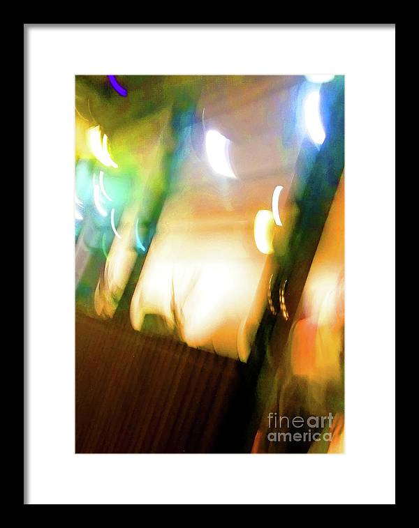 Brisbane city abstract 2 - Framed Print