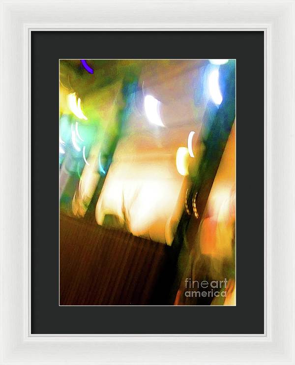 Brisbane city abstract 2 - Framed Print