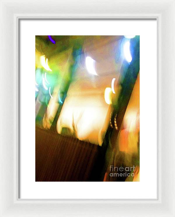 Brisbane city abstract 2 - Framed Print