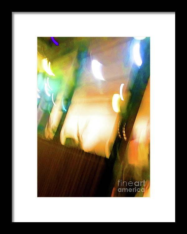 Brisbane city abstract 2 - Framed Print