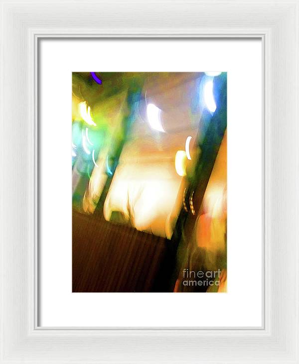 Brisbane city abstract 2 - Framed Print