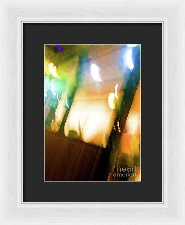 Brisbane city abstract 2 - Framed Print