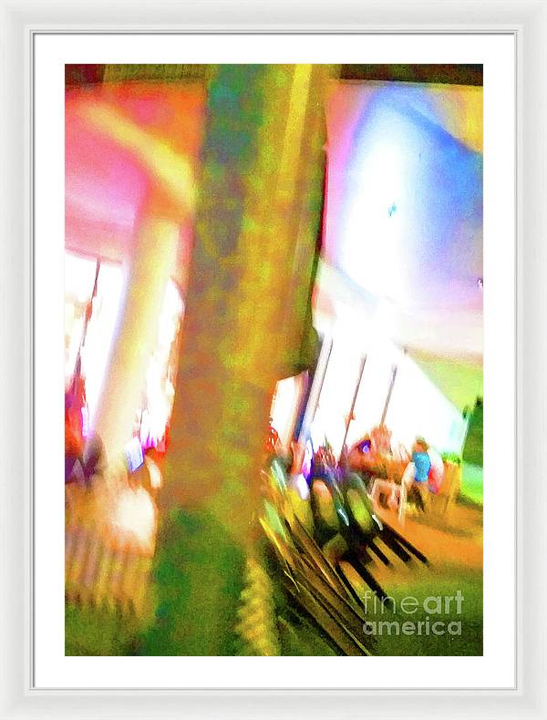 Brisbane city abstract 4 - Framed Print