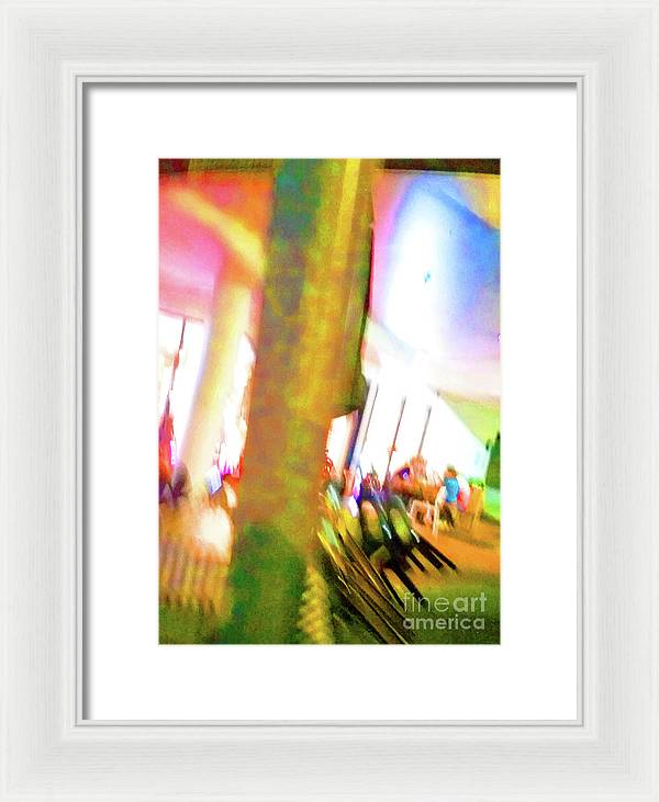 Brisbane city abstract 4 - Framed Print