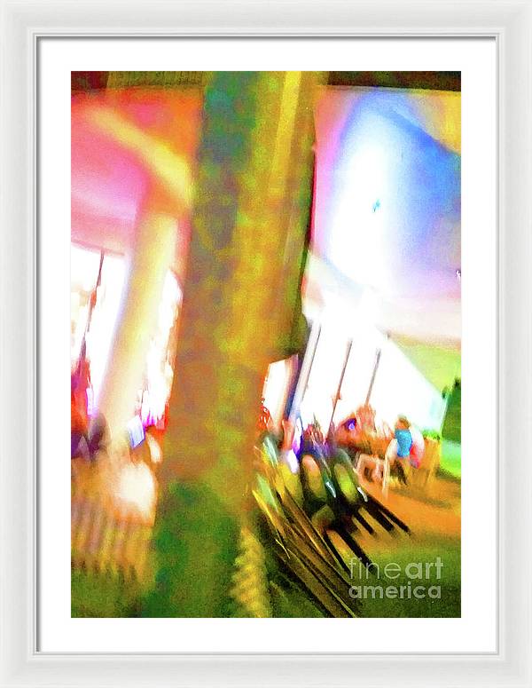 Brisbane city abstract 4 - Framed Print