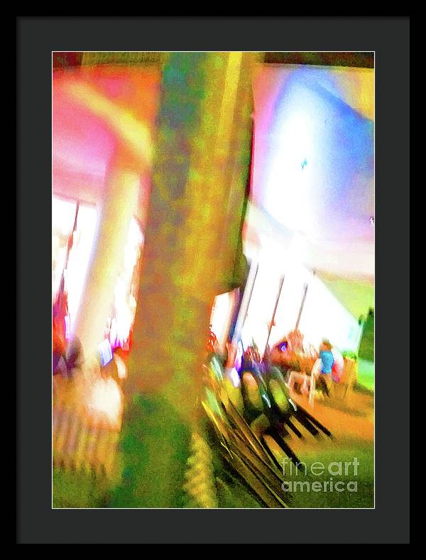 Brisbane city abstract 4 - Framed Print