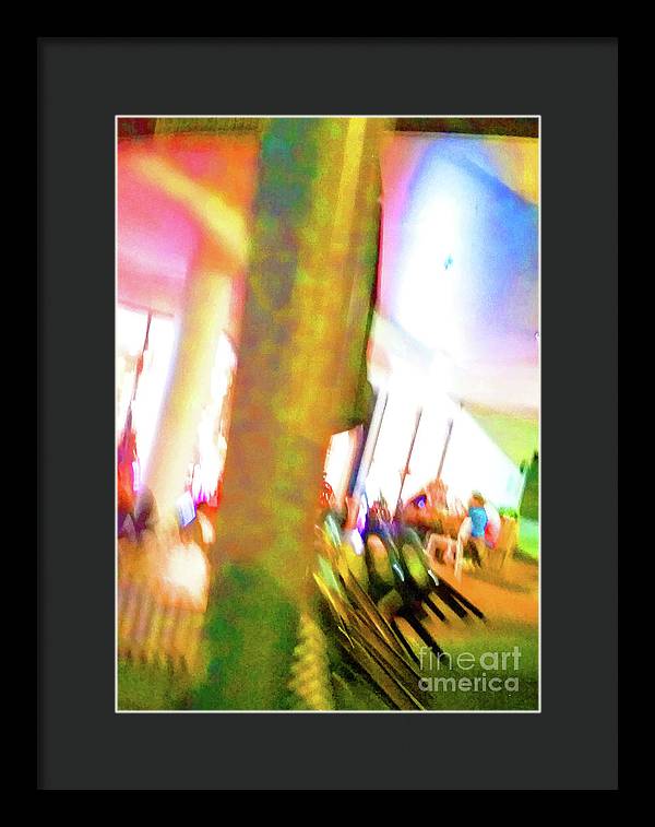 Brisbane city abstract 4 - Framed Print