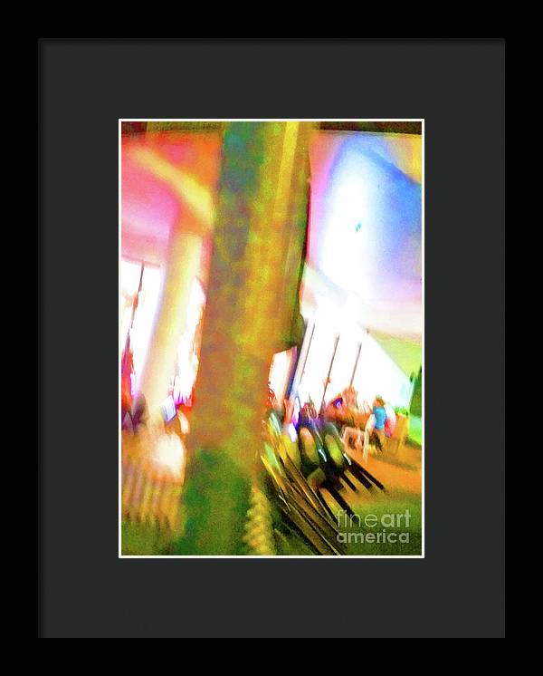 Brisbane city abstract 4 - Framed Print