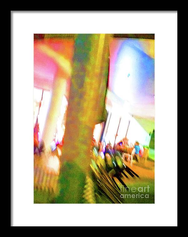 Brisbane city abstract 4 - Framed Print