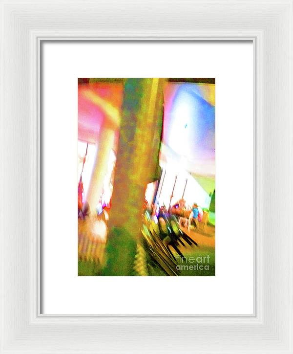 Brisbane city abstract 4 - Framed Print