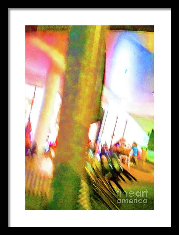 Brisbane city abstract 4 - Framed Print