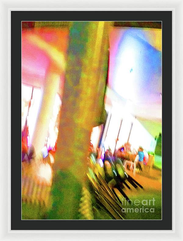 Brisbane city abstract 4 - Framed Print