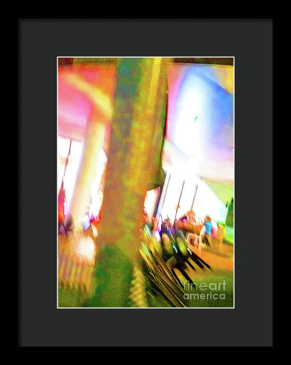 Brisbane city abstract 4 - Framed Print