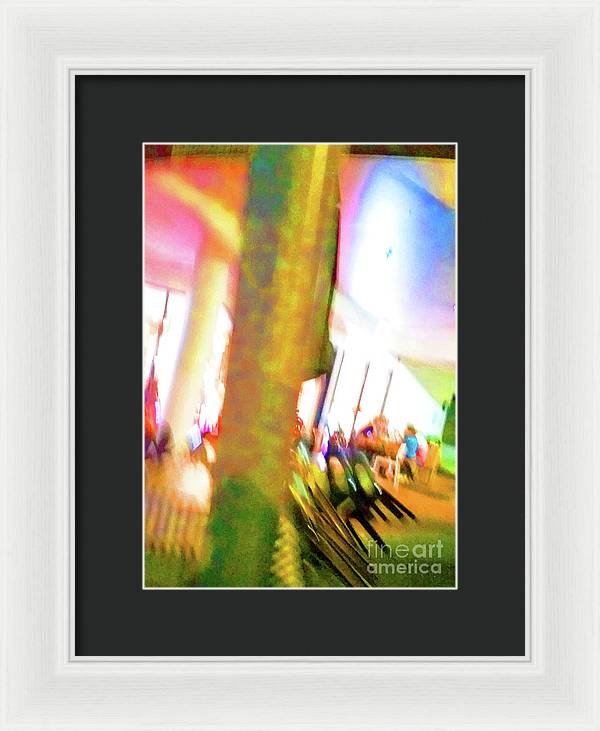 Brisbane city abstract 4 - Framed Print