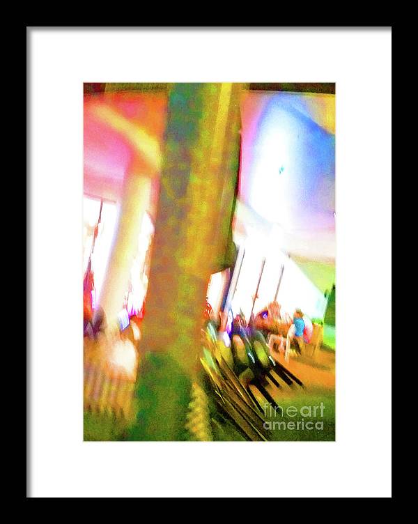 Brisbane city abstract 4 - Framed Print