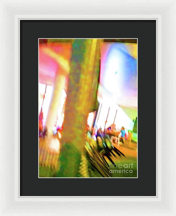 Brisbane city abstract 4 - Framed Print