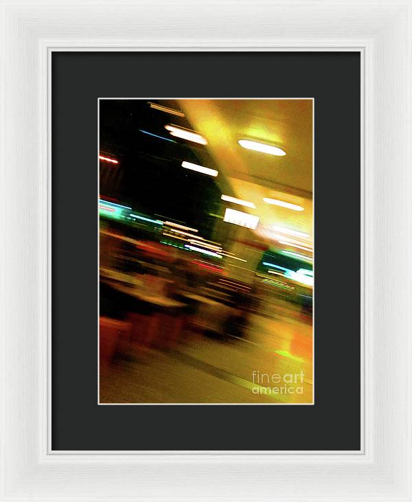 Brisbane city abstract 6 - Framed Print