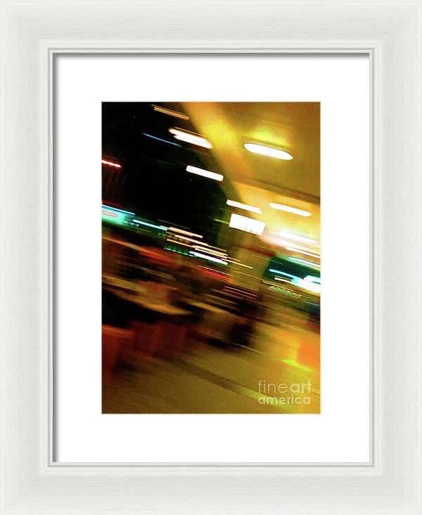 Brisbane city abstract 6 - Framed Print