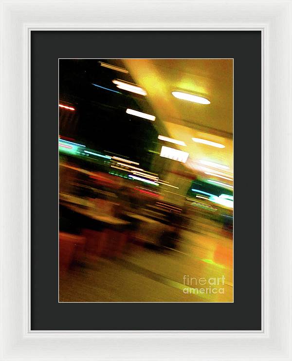 Brisbane city abstract 6 - Framed Print