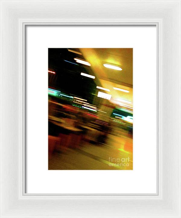 Brisbane city abstract 6 - Framed Print