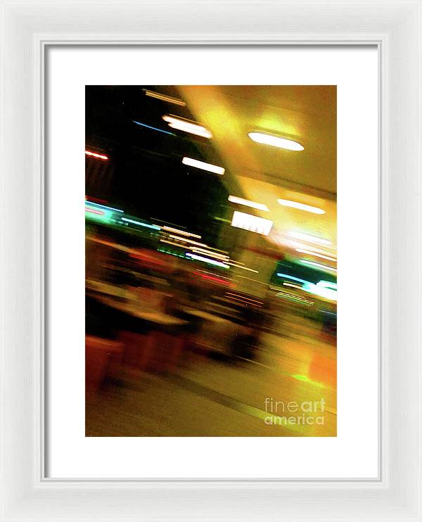 Brisbane city abstract 6 - Framed Print