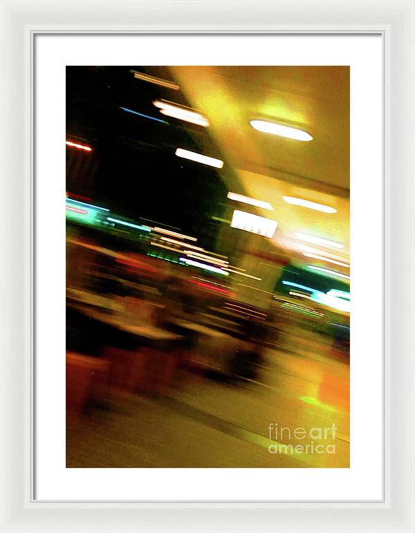 Brisbane city abstract 6 - Framed Print