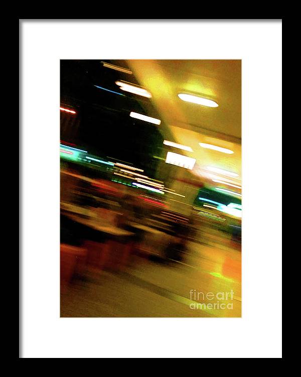 Brisbane city abstract 6 - Framed Print