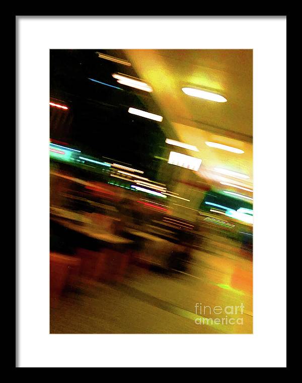 Brisbane city abstract 6 - Framed Print