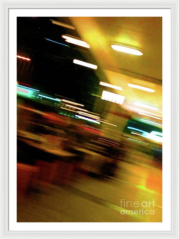 Brisbane city abstract 6 - Framed Print