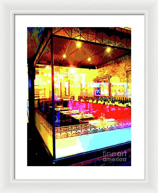 Enoteca - Framed Print