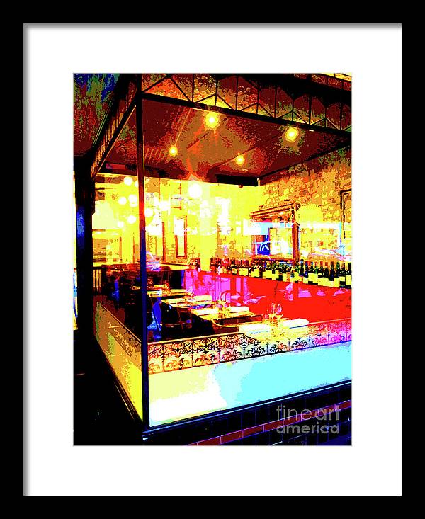 Enoteca - Framed Print