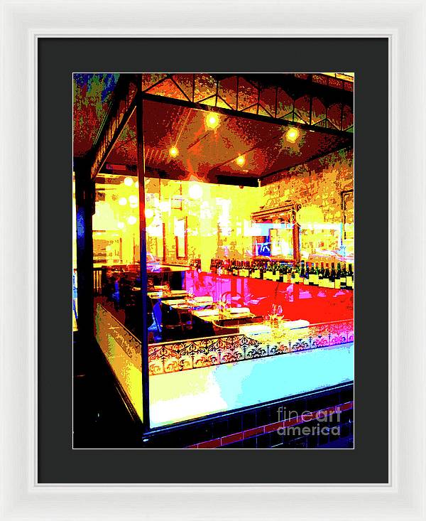 Enoteca - Framed Print