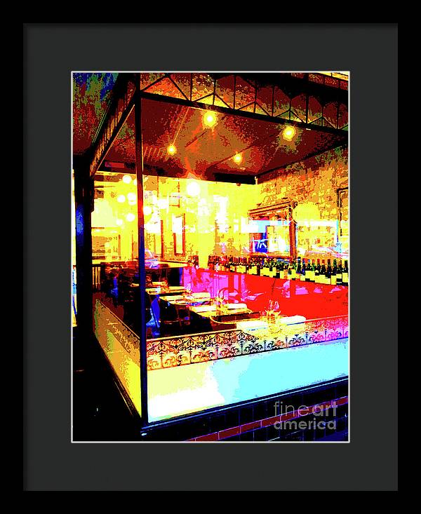 Enoteca - Framed Print