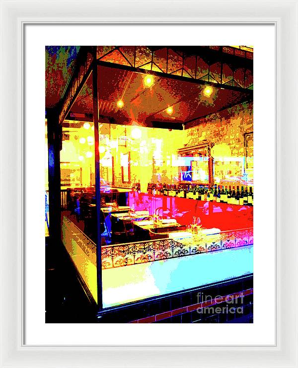 Enoteca - Framed Print