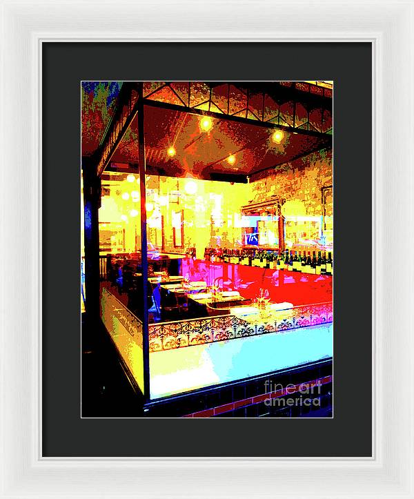 Enoteca - Framed Print